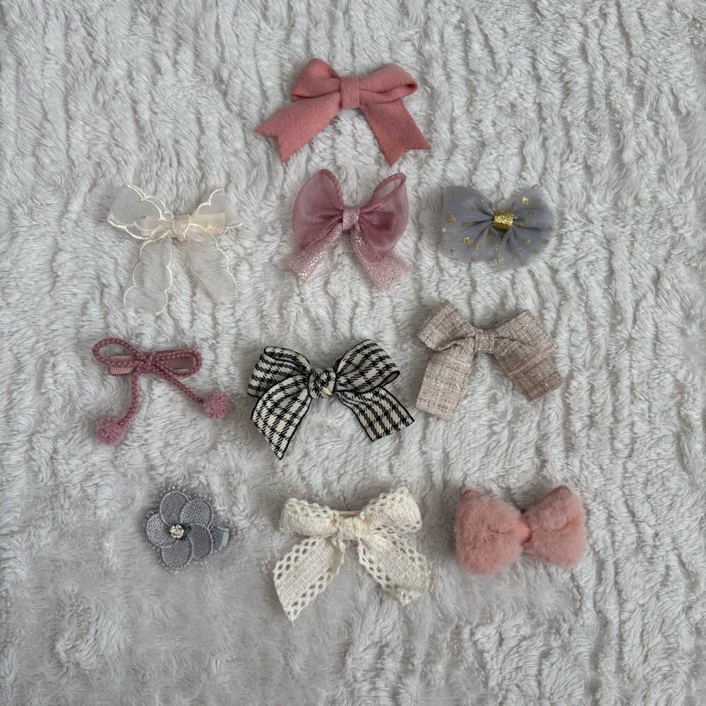 Assorted Hair Bows Set